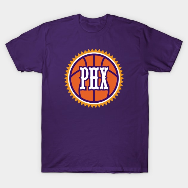 Phoenix Suns Sun T-Shirt by LunaGFXD